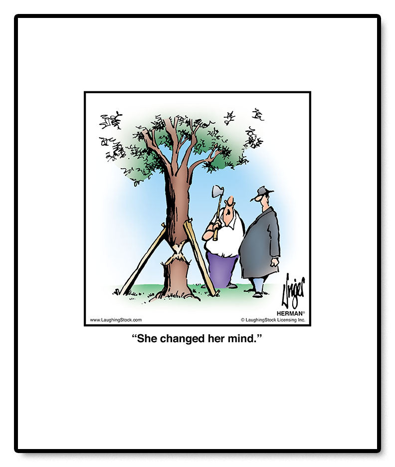 She changed her mind.