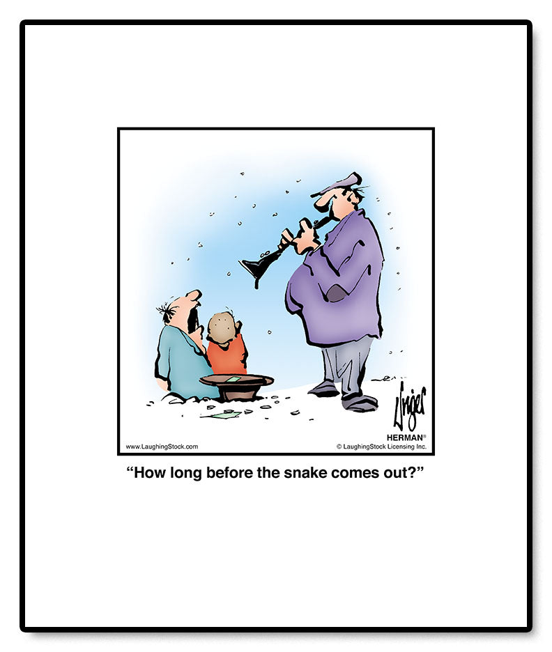 How long before the snake comes out?