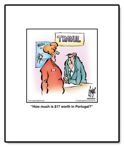 How much is $17 worth in Portugal?