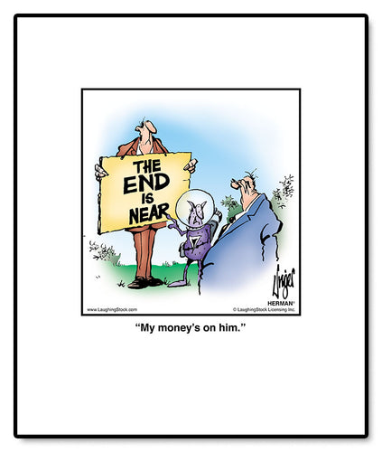 My money’s on him.