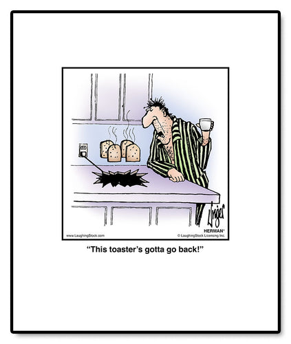 This toaster’s gotta go back!