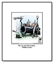 Load image into Gallery viewer, No, no, no! Two is load… THREE is fire!