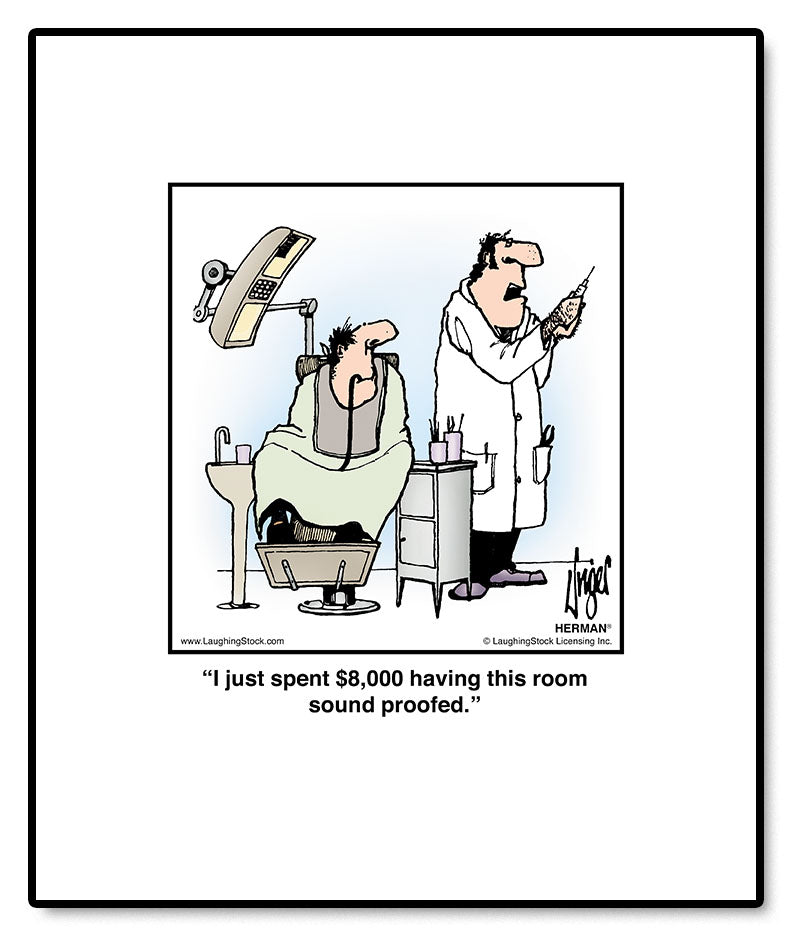 I just spent $8,000 having this room sound proofed.