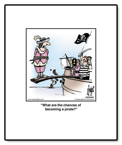 What are the chances of becoming a pirate?